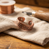 Brigittes Kupferring „Klette“ – Hauptbild