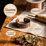 Brigittes Kupferring „Stamm“ – Eigenschaften