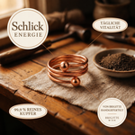 Brigittes Kupferring „Schlick“ – Eigenschaften