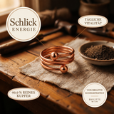 Brigittes Kupferring „Schlick“ – Eigenschaften