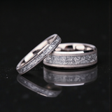Aureum Silber – Ring aus Wolframkarbid