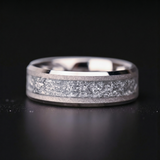 Aureum Silber – Ring aus Wolframkarbid