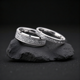 Aureum Silber – Ring aus Wolframkarbid