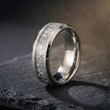 Aureum Silber – Ring aus Wolframkarbid