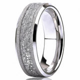 Aureum Silber – Ring aus Wolframkarbid