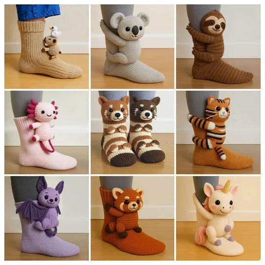 Débora - Kaninchen Socken