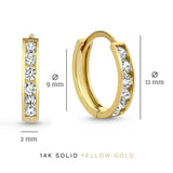 Ohrring-Set „Dara“ mit Steinen | Gold