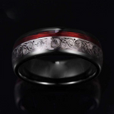 Flamme – Ring aus Wolframkarbid