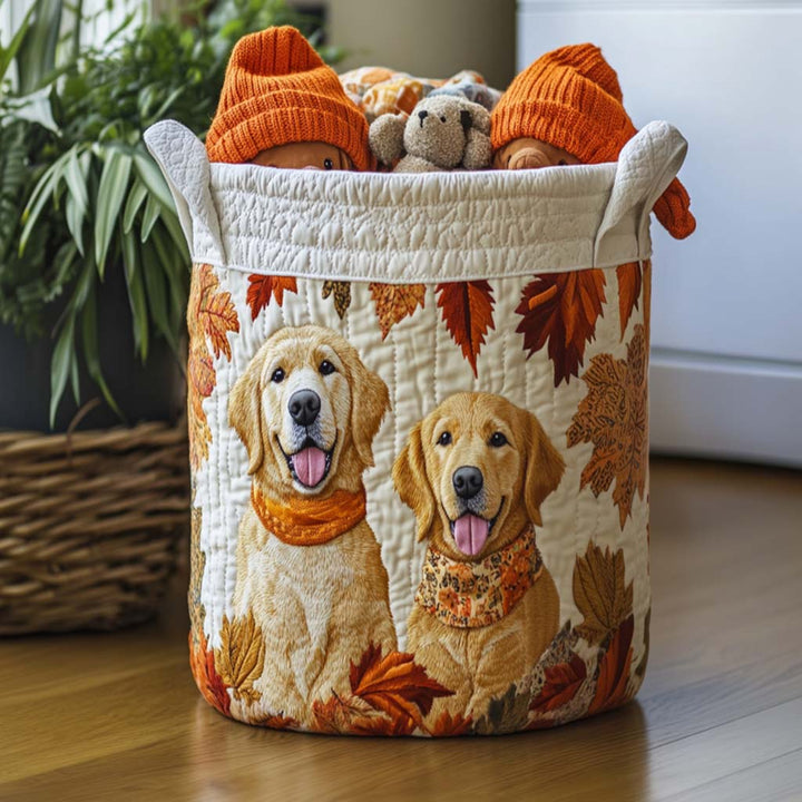 Gesteppter Wäschekorb – mit Blumendesign NCU0NNT1338