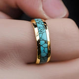 Goldring „Flut“
