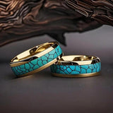 Goldring „Flut“