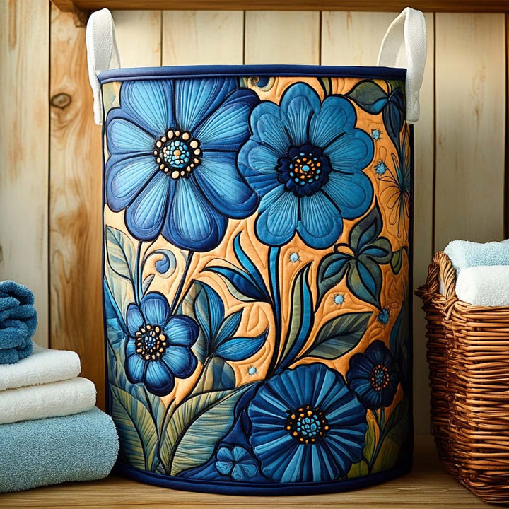 Gesteppter Wäschekorb – mit Blumendesign NCU0NXD200