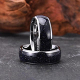 Nebelstern – Ring aus Wolframkarbid