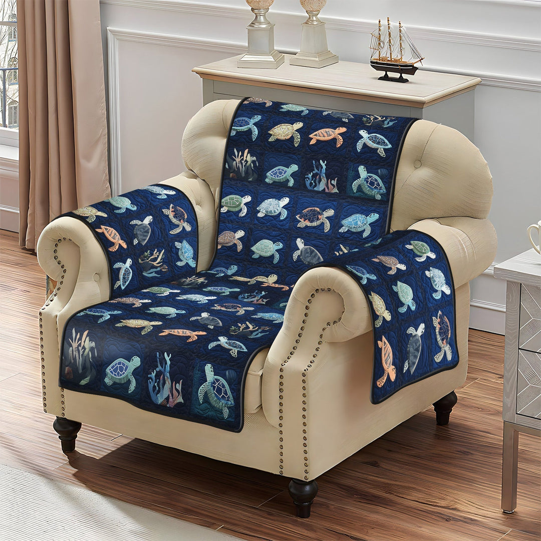 Gesteppter Sofabezug – mit Ozeanmuster NCU0PT1076