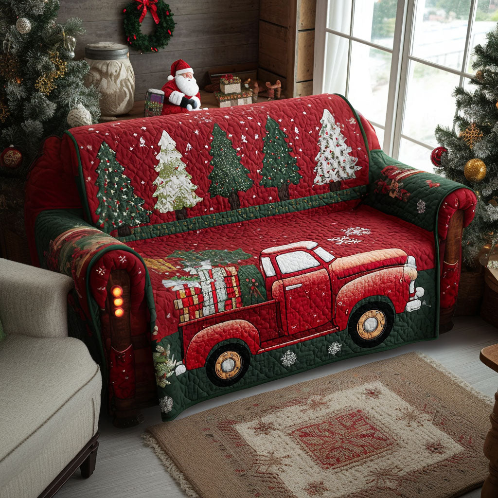 Gesteppter Sofabezug – mit Weihnachtsmotiv NCU0VT283