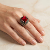 Zweifarbiger Ring Clara
