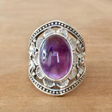 Ring Haida mit Amethyst