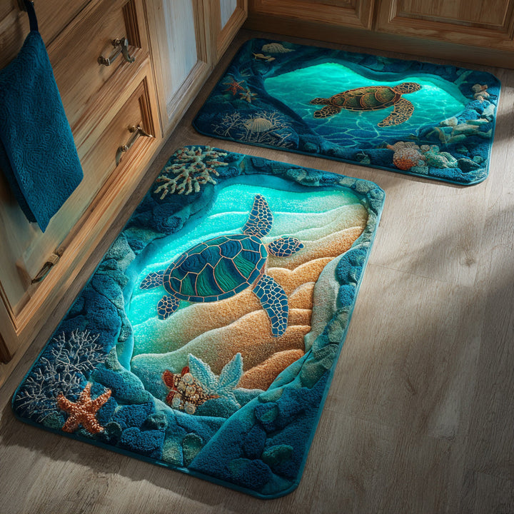 Rutschfester Küchenteppich – Serene Tide NCU0TD1442