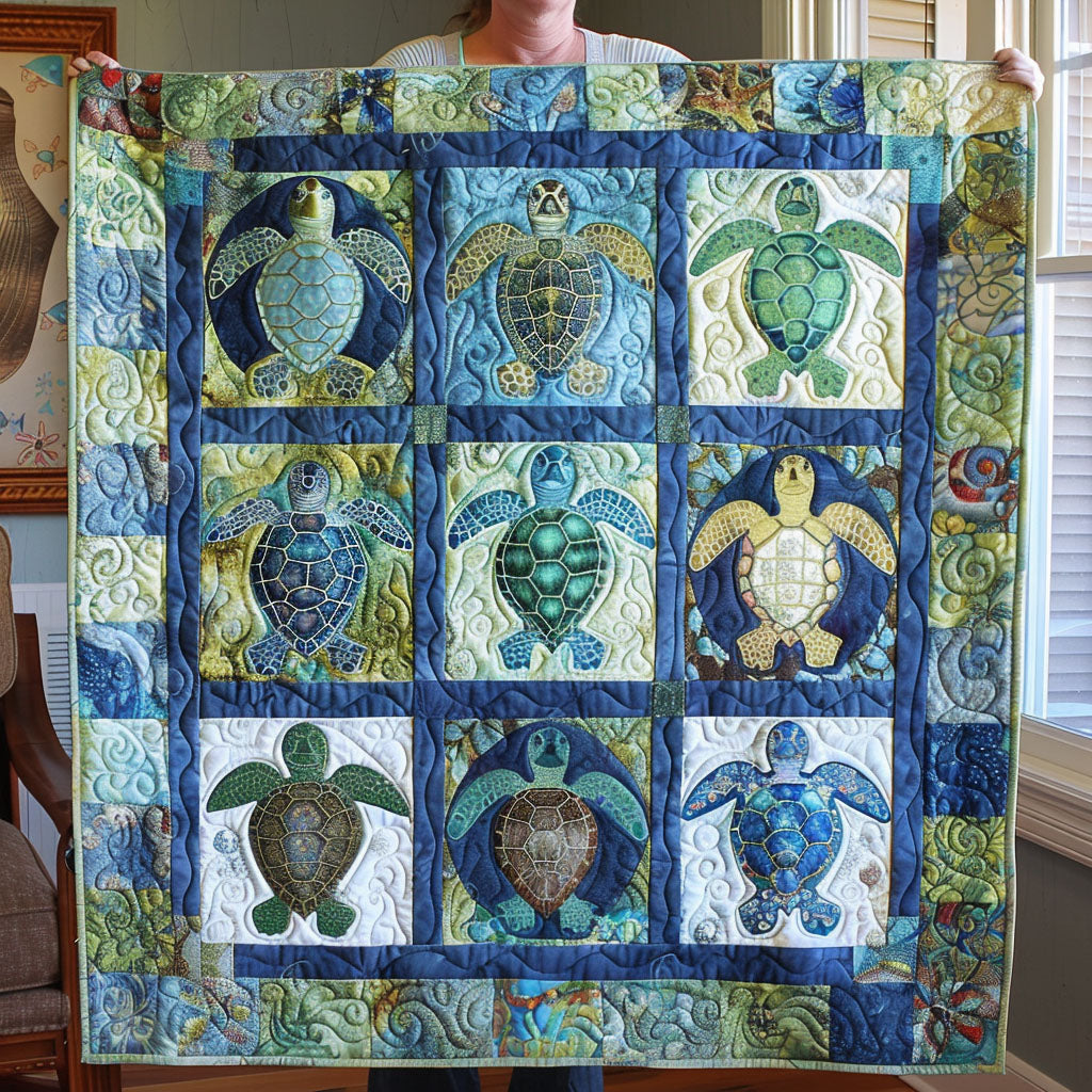 Gesteppte Decke – Turtle Tide NCU0TLUS403