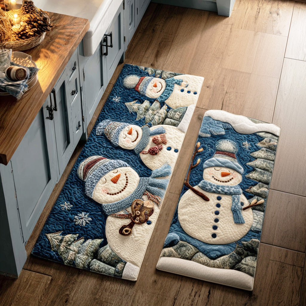 Rutschfester Küchenteppich – klassischer Winter NCU0TD1695