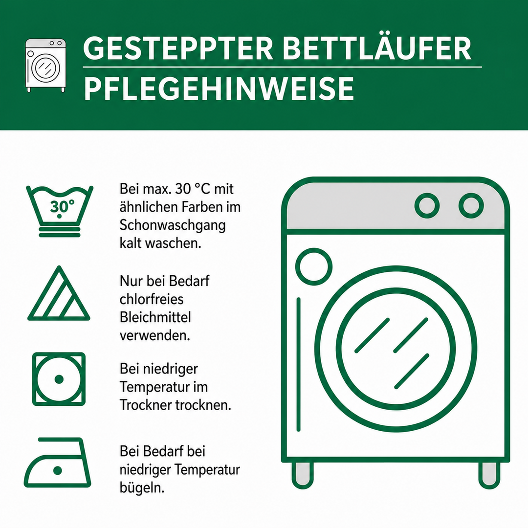 Gesteppter Bettläufer – Holly Forest NCU0TV661