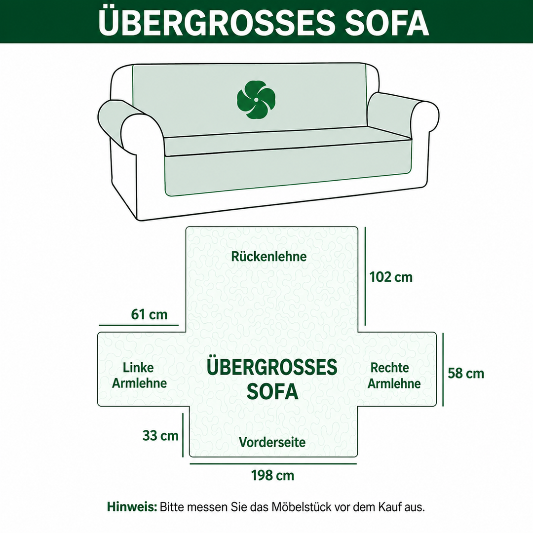 Gesteppter Sofabezug – Rustikaler Patchwork-gesteppter Sofabezug NCU0TV831