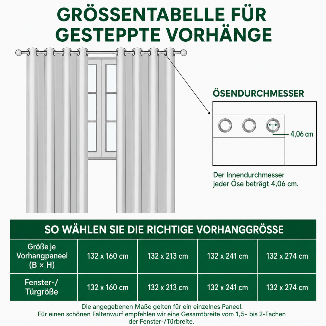 Gesteppte Vorhänge – Tinsel Trails NCU0PT10214