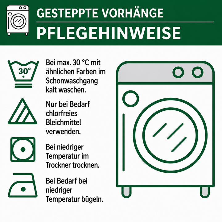 Gesteppte Vorhänge – General Winter NCU0TV1303