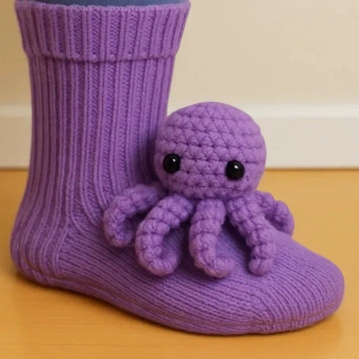 Theodora - Tier-Socken
