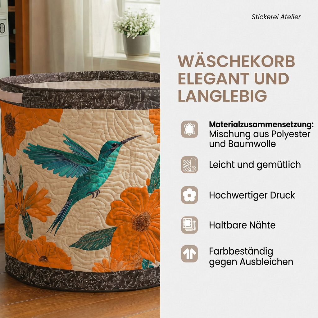 Baum des Lebens | Handgefertigter Wäschekorb